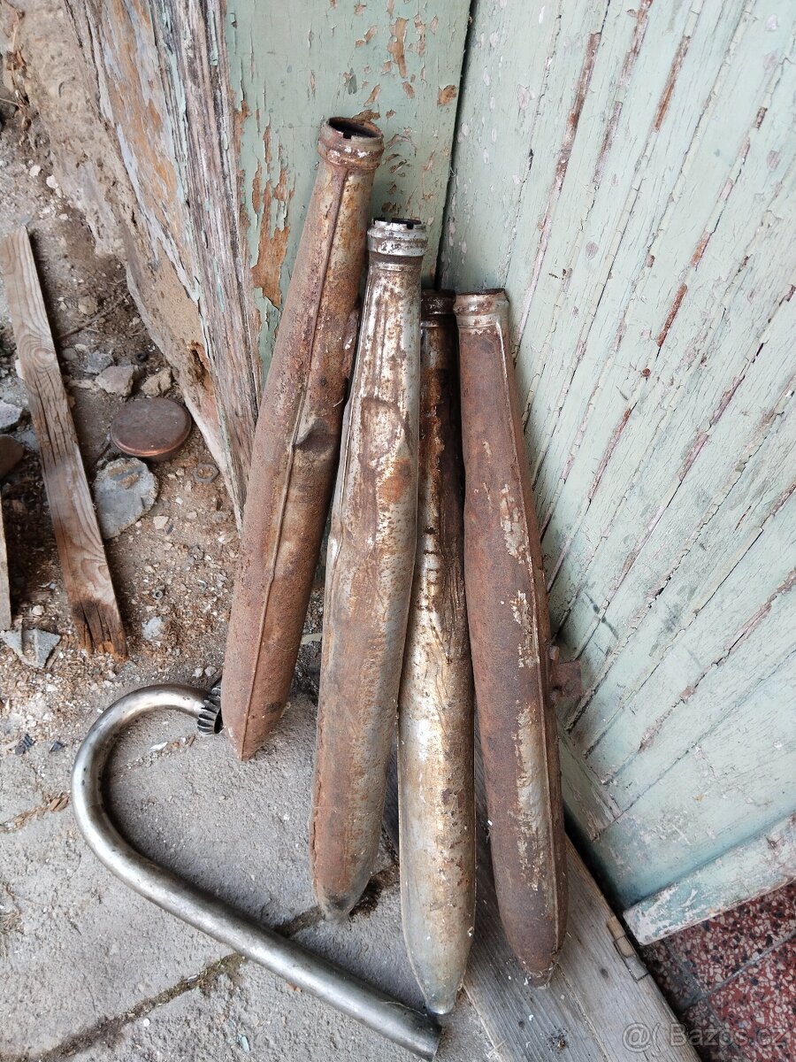 Výfuky jawa doutníky