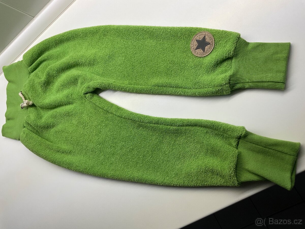 Nové Tepláky smyk Outlast - zelené vel.98