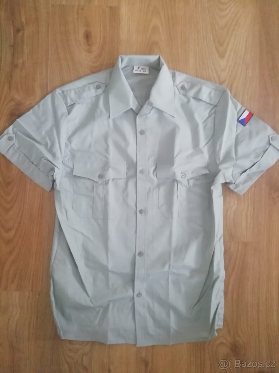 Košile AČR zelená krátký rukáv