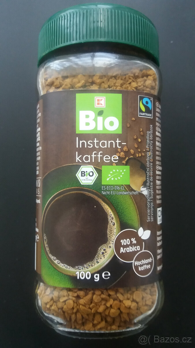 Káva instantní BIO 100 gramů