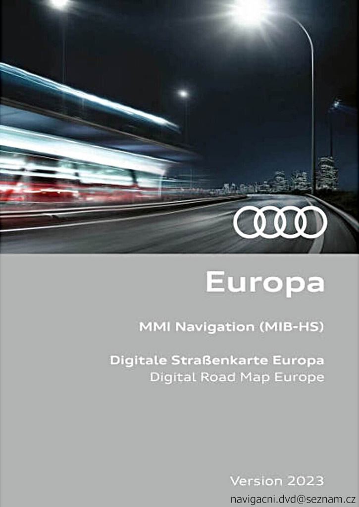 Mapové podklady (mapy) VAG MIB1, MIB2, MIB3 2026