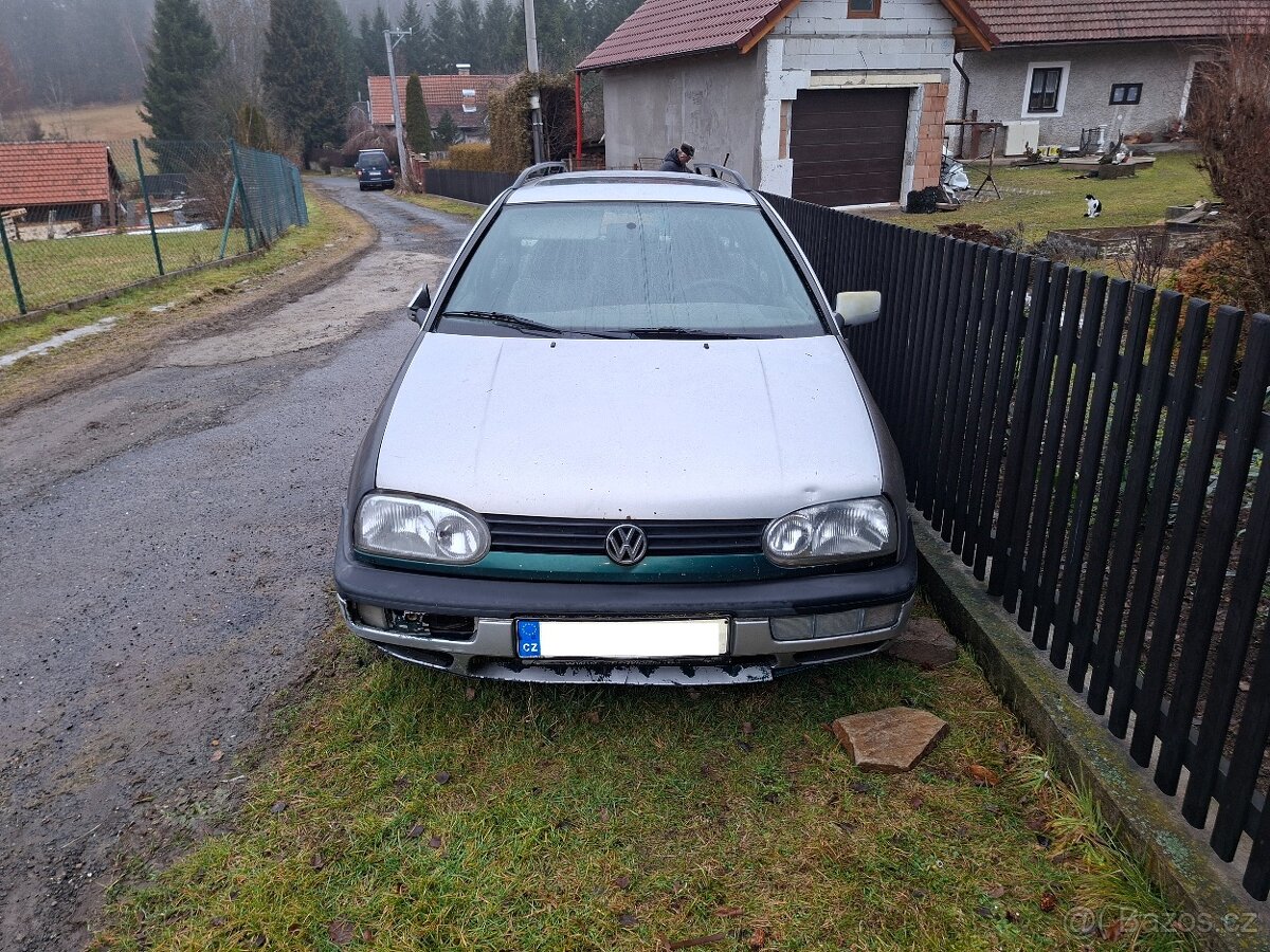 VW Golf Variant Syncro 4x4, manual