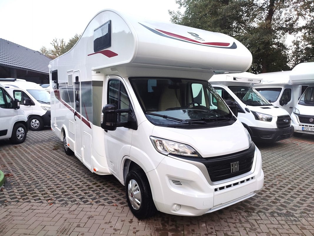 Obytný vůz SEAL 695, el. stabilizační nohy, Rimor, Fiat