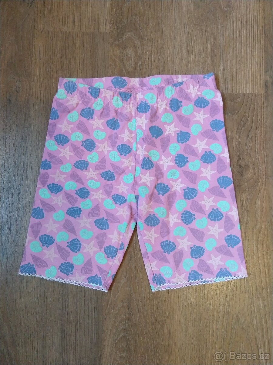 Dívčí legíny kraťasy vel. 122