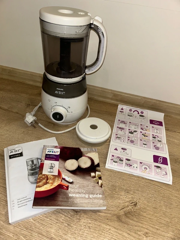 Philips Avent parní hrnec a mixer 4 v 1