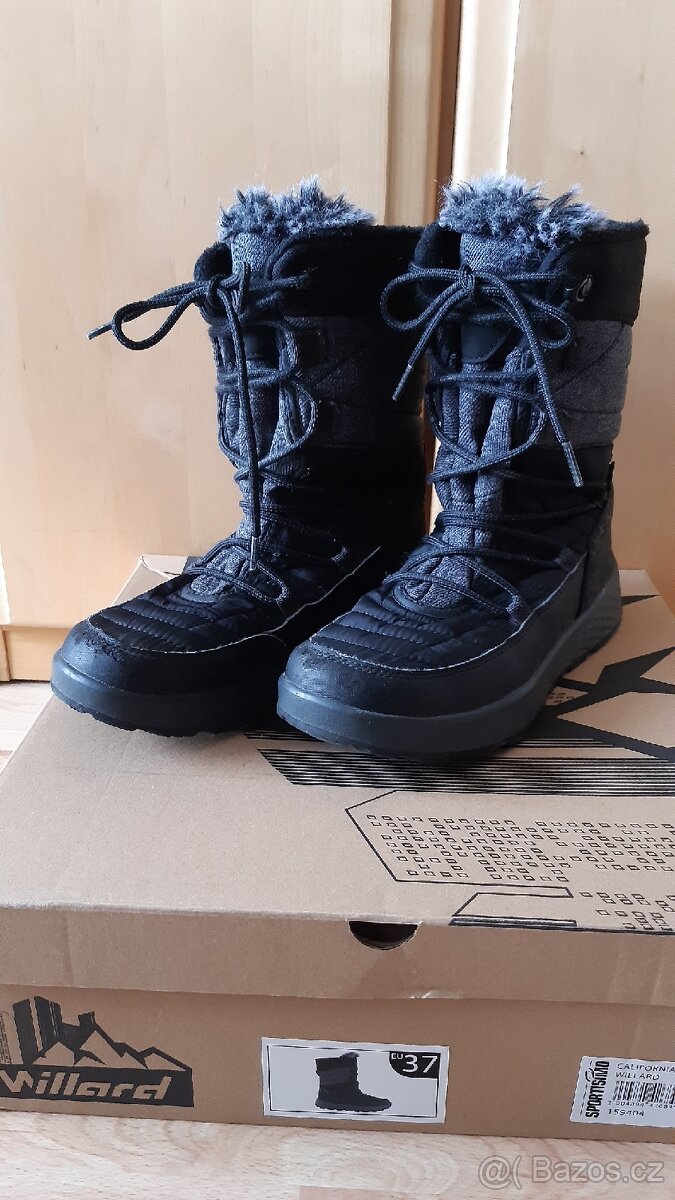 Dámská/Dívčí zimní obuv Willard vel 37 černá