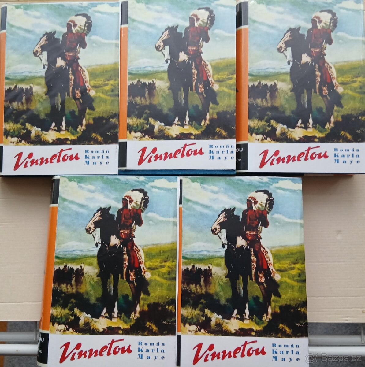 Vinnetou- komplet 5 x kniha TaM 1935