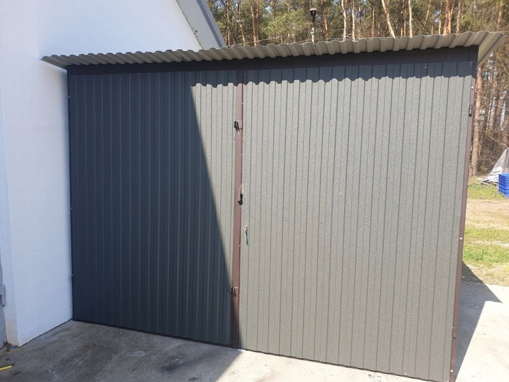 Plechová garáž, kůlna 3x3m