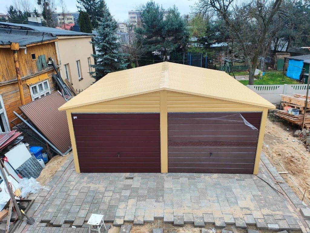 Plechová garáž 6x6