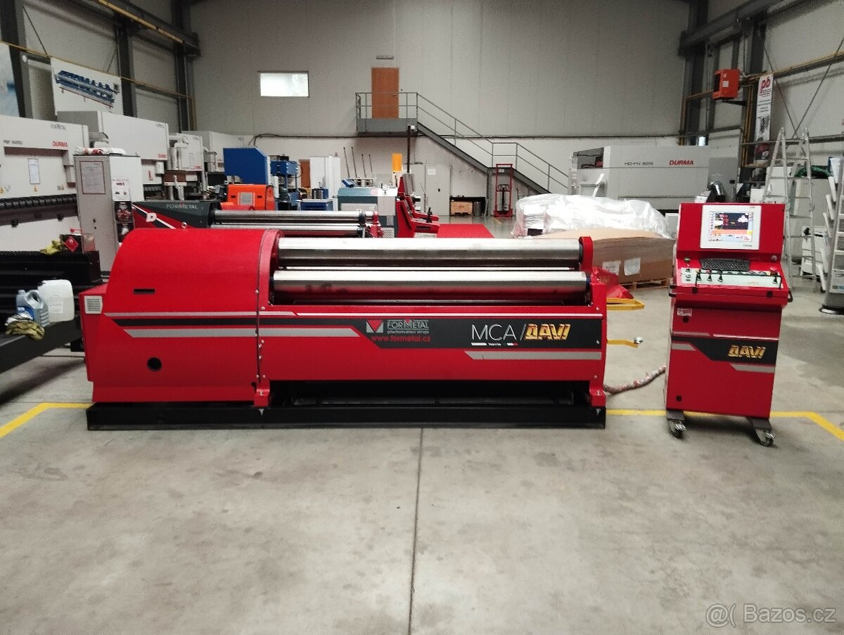 Hydraulická zakružovačka plechů DAVI, model MCA 2020