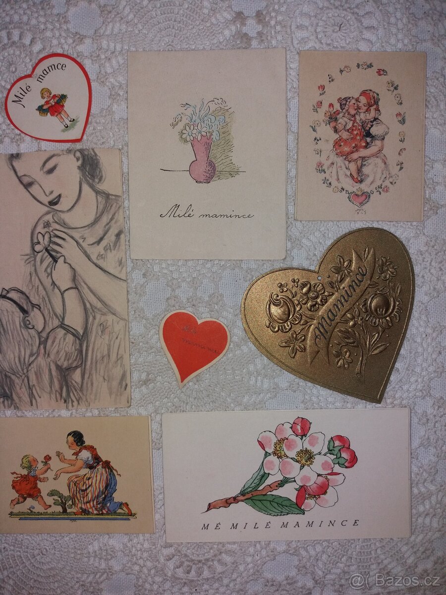 Den matek - přáníčka