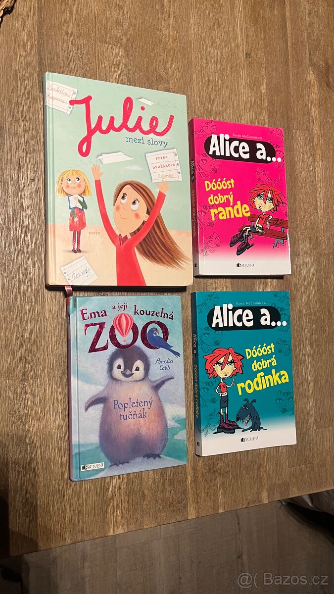 Sada knížek pro holky od 8 let