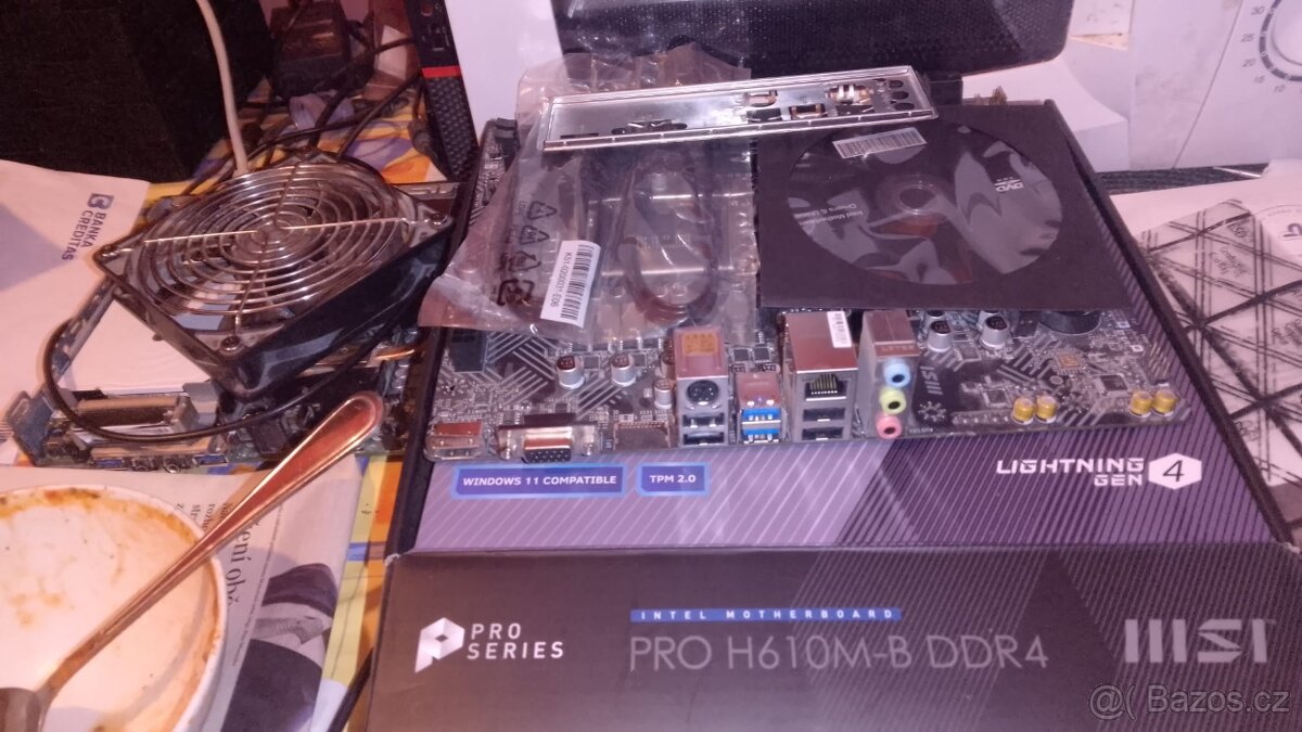 32GB RAM G.Skill Aegis DDr4 + deska MSI PRO H610M-B