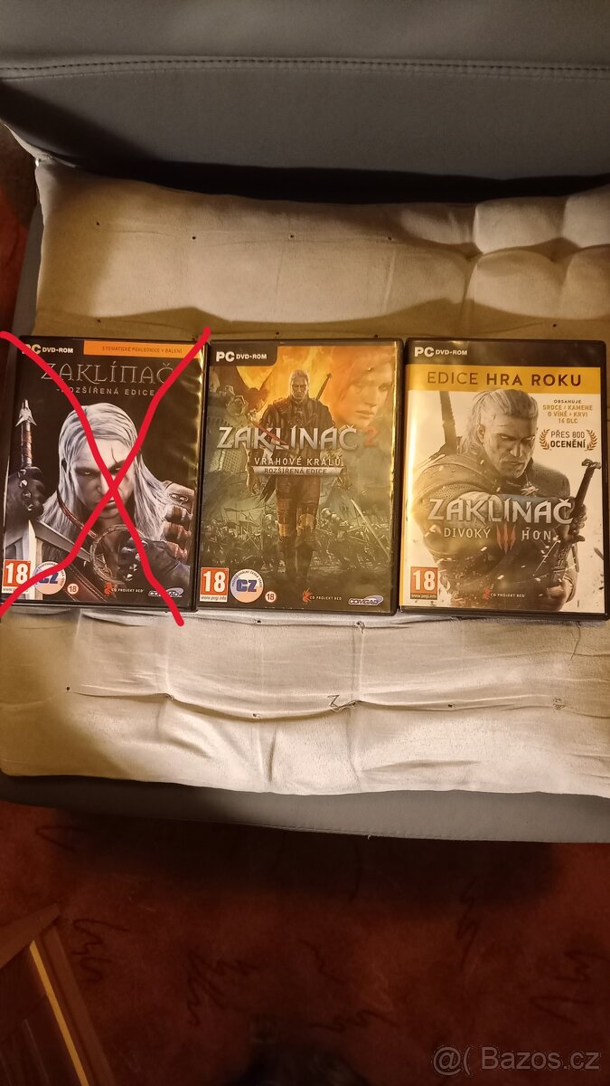Zaklínač (The Witcher) PC hry (2x)