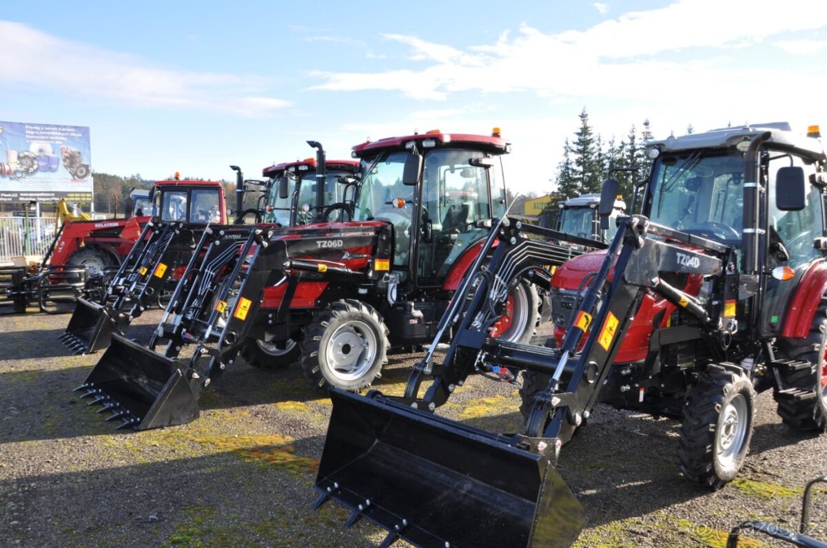 Traktor HANWO HWB 704 C.Traktor 75 koni 56kW.