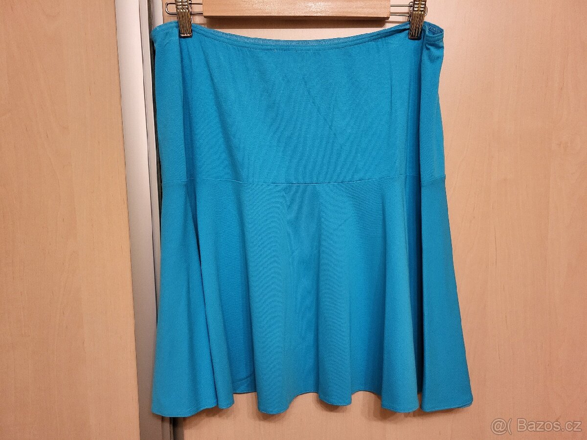 Sukně, azurově modrá, Sabatti, vel. 46
