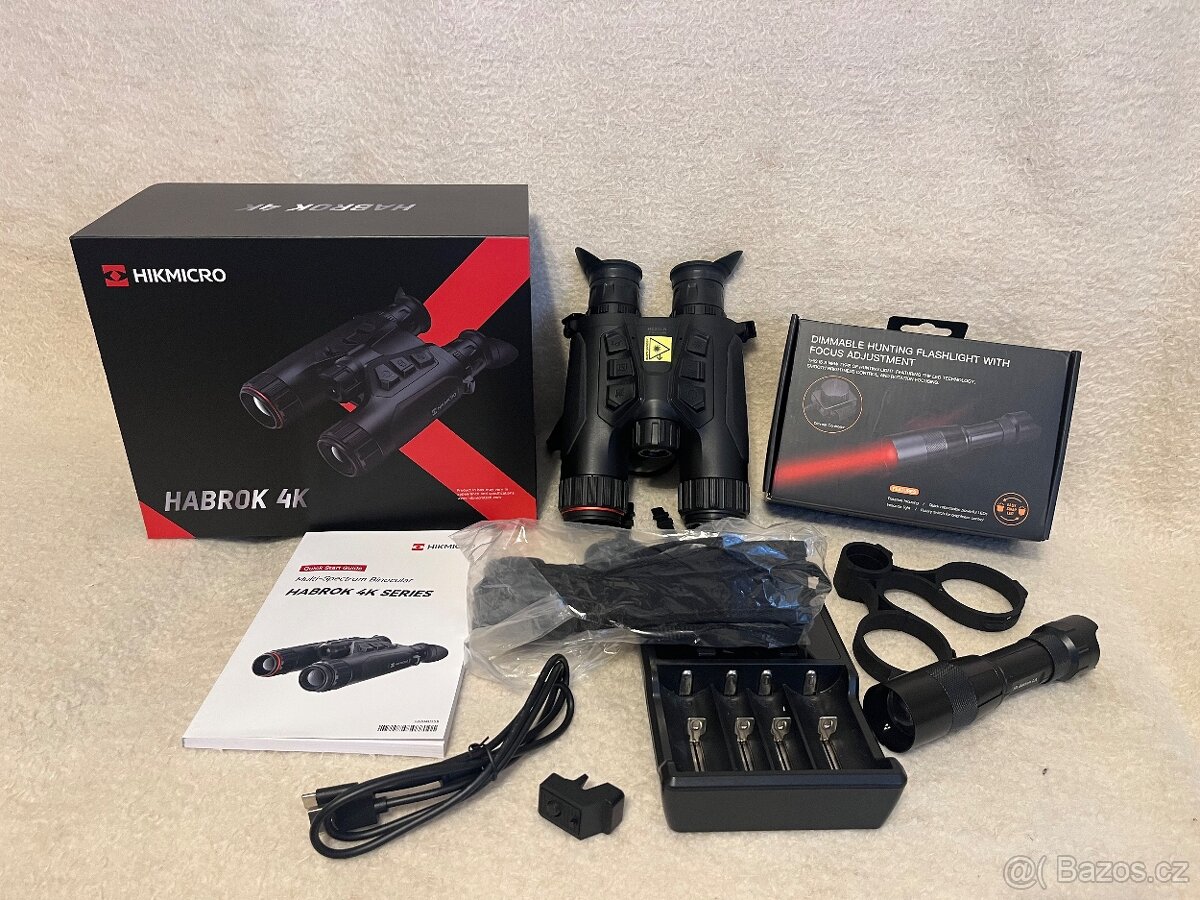 HIKMICRO HABROK 4K a externí přísvit 940