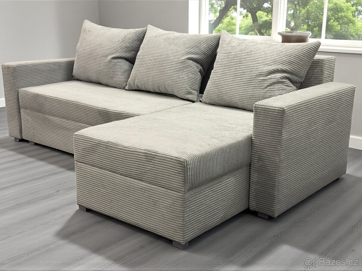 Nová rozkládací sedačka 240x146 Šedá