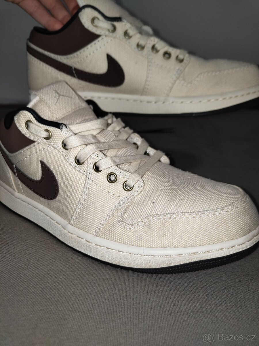 Jordan 1 Premium Low Pale Ivory Baroque Brown (Vel.44)