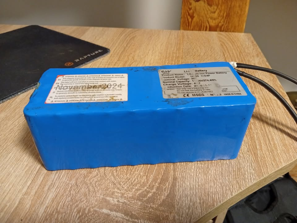Externí baterie 36v 10ah