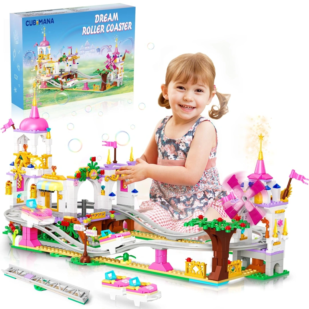 Dětská stavebnice Horská dráha 719 dílků B0D48NPC83