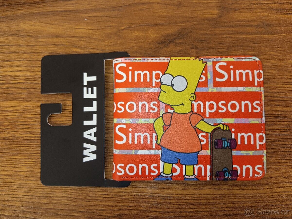 Nová peněženka Bart Simpsons