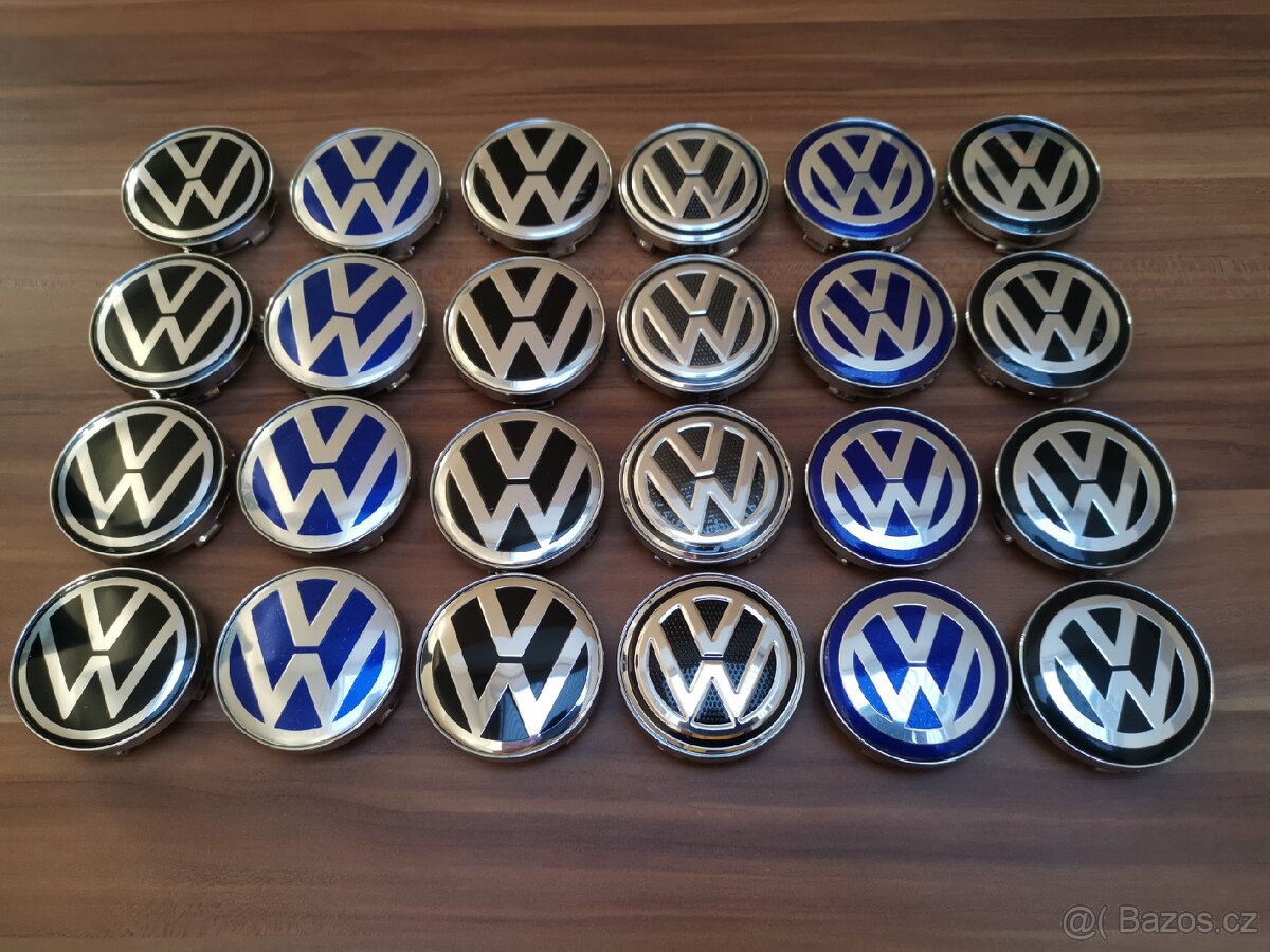 Středové krytky VW 60mm pokličky