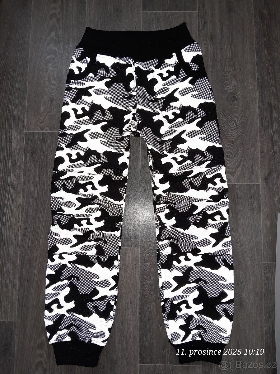 nové zimní reflexní sofshell kalhoty 140-146