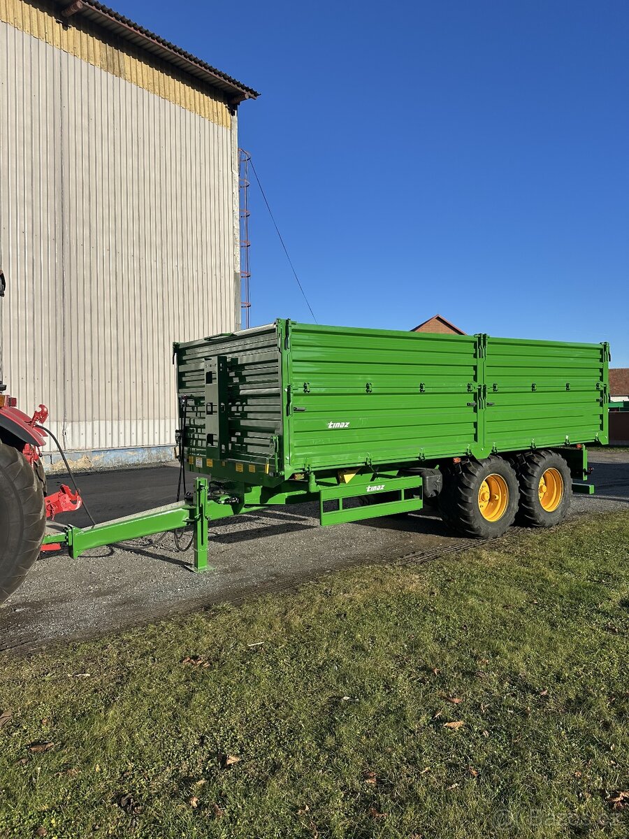 Traktorový návěs - přívěs - vlek - sklápěč 12t