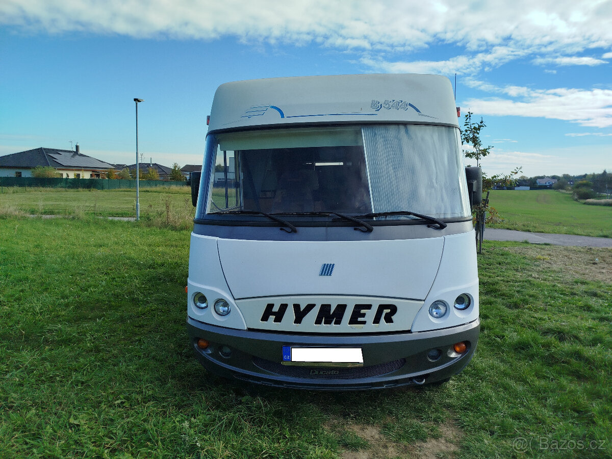 Obytný automobil Hymer B544,2xklima,6mist