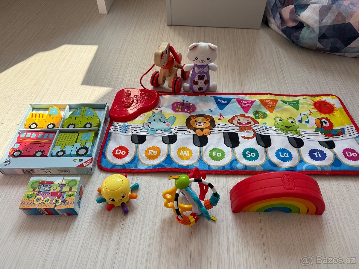 Dětské hračky, různé druhy