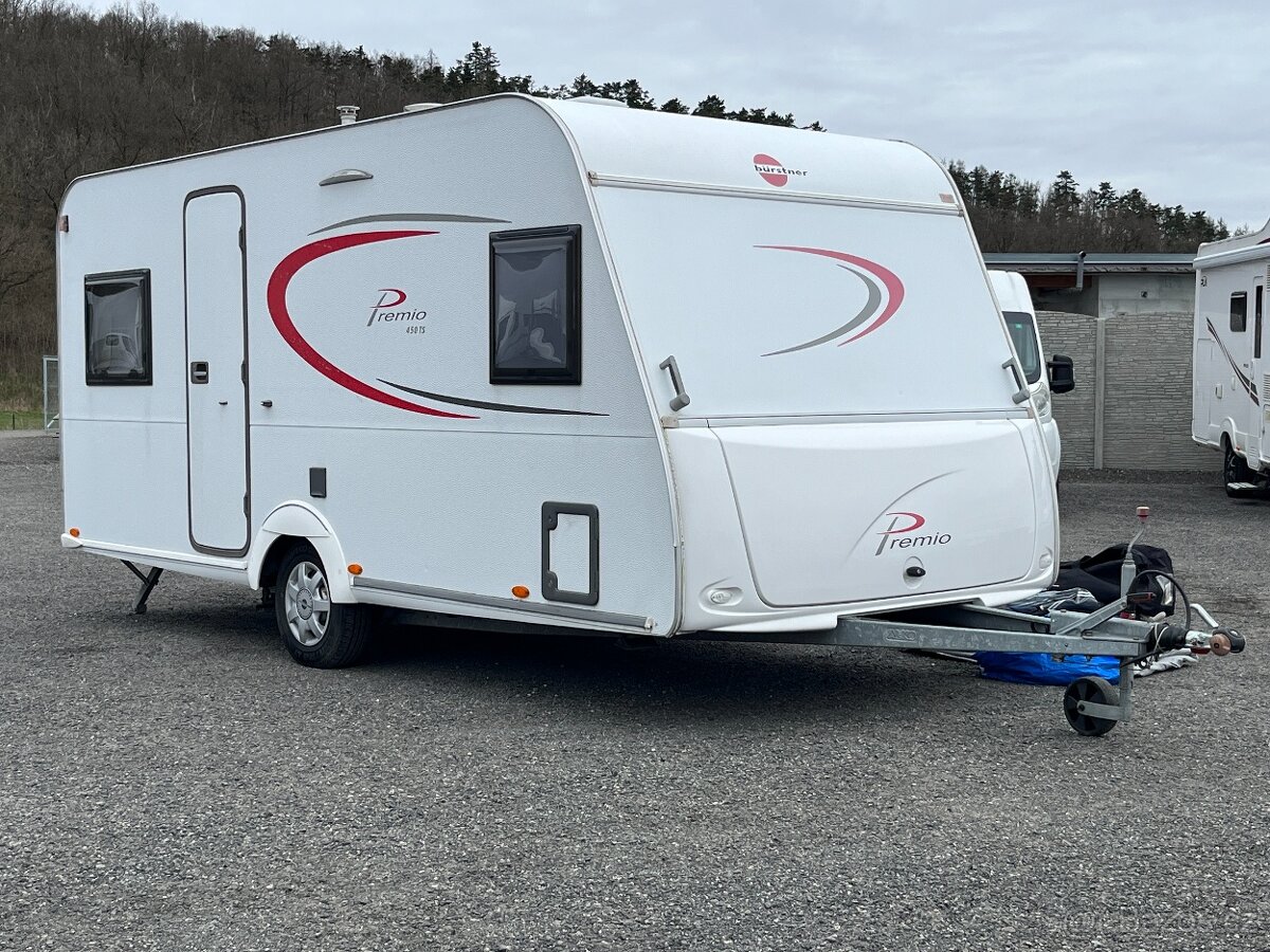 Karavan Bürstner 450 TS Premio, mover, markýza
