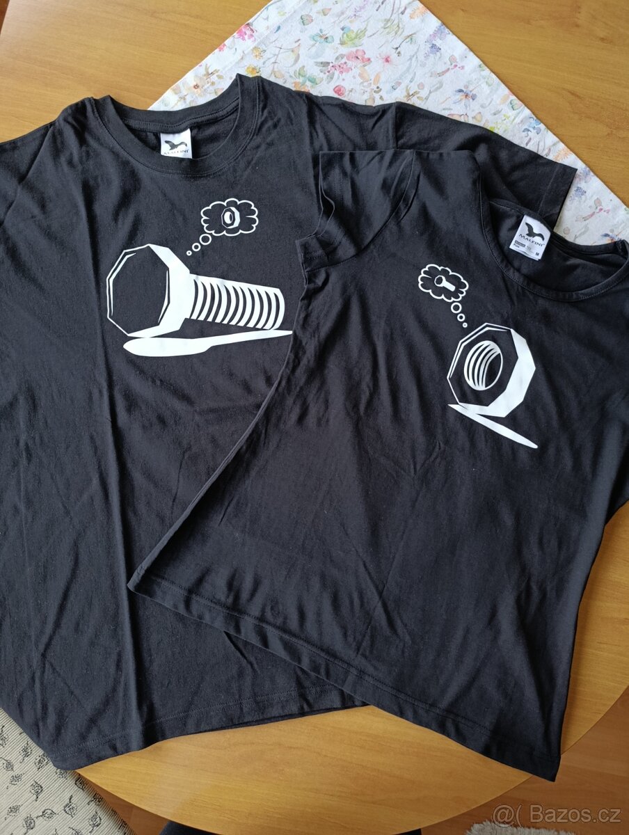 Nová trička pro pár