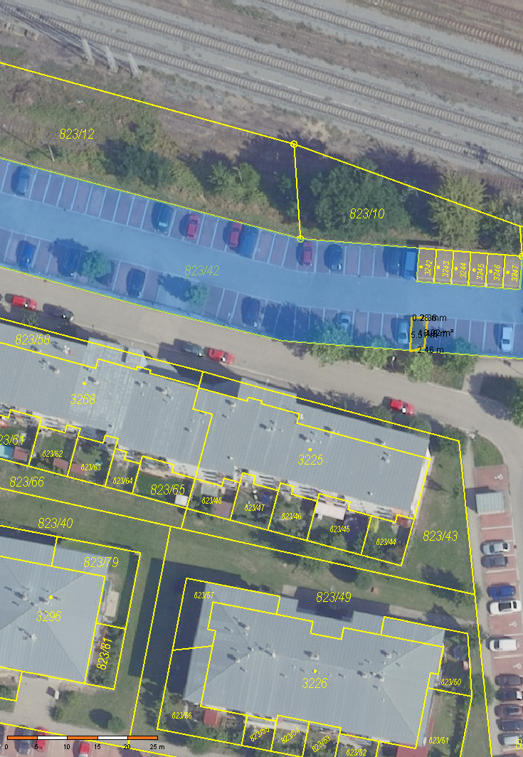 Parkovací stání Lysá nad Labem