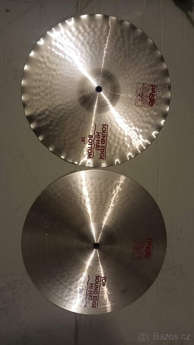 Činely Paiste 2002