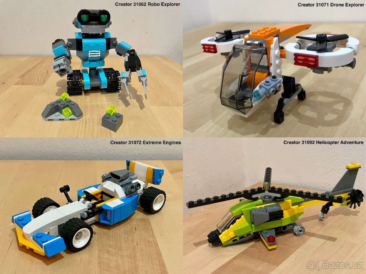 Lego 3v1 Creator mix 4