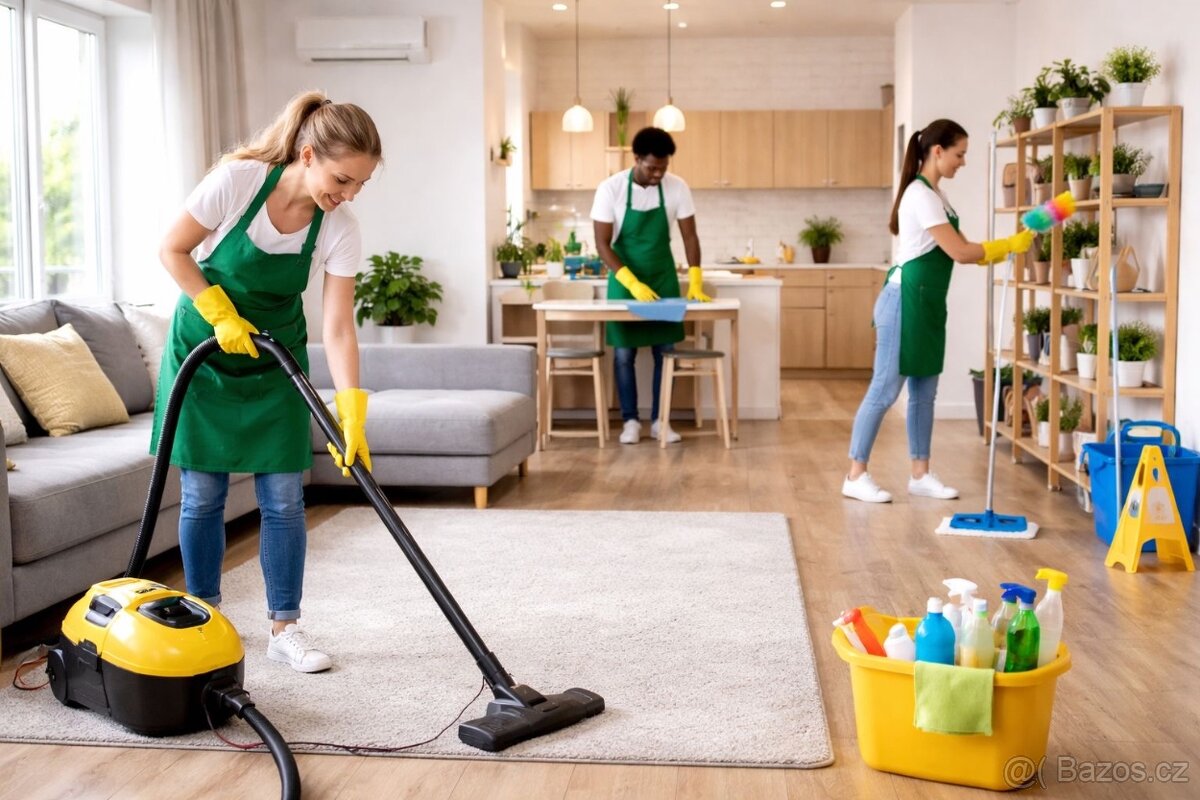 Práce v úklidu apartmánů pro luxusní klientelu – Praha centr