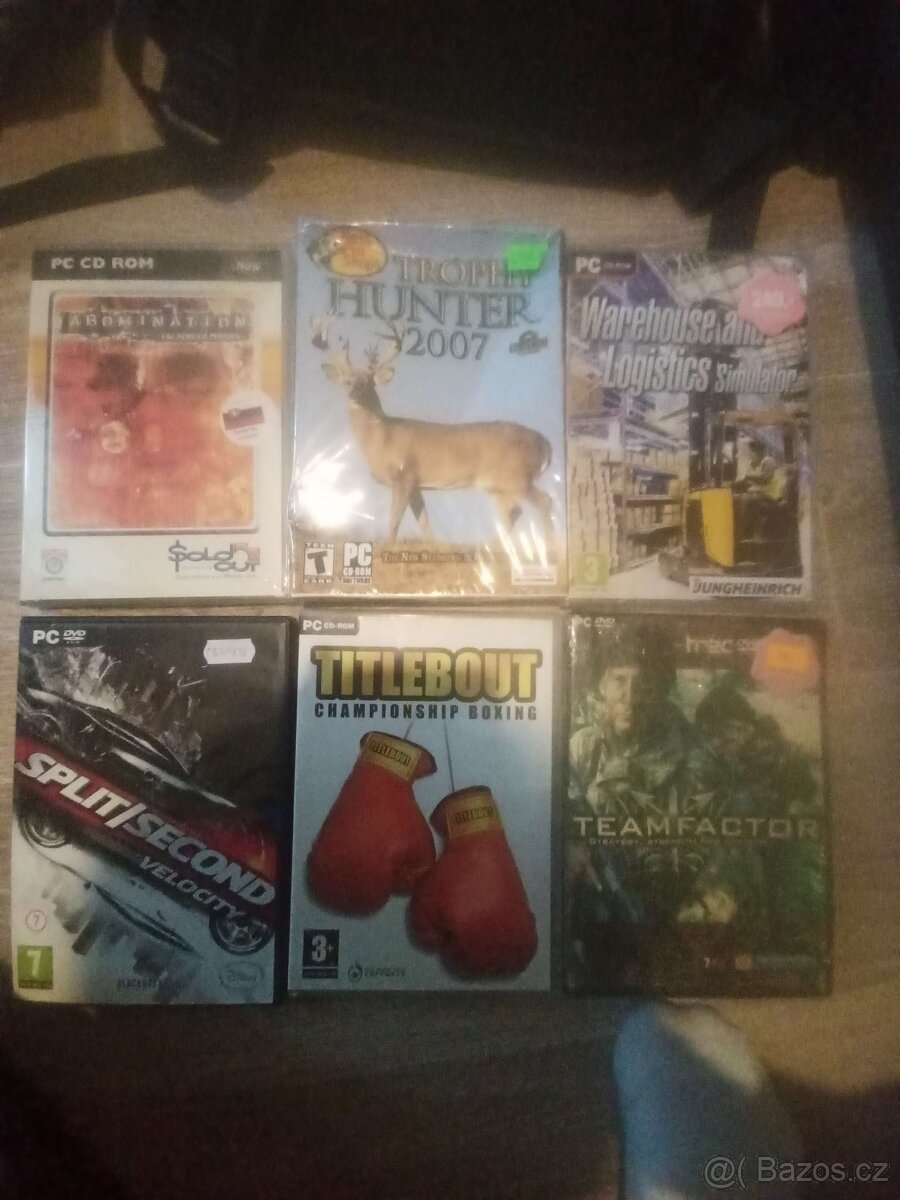 Hry na PC CD-ROM
