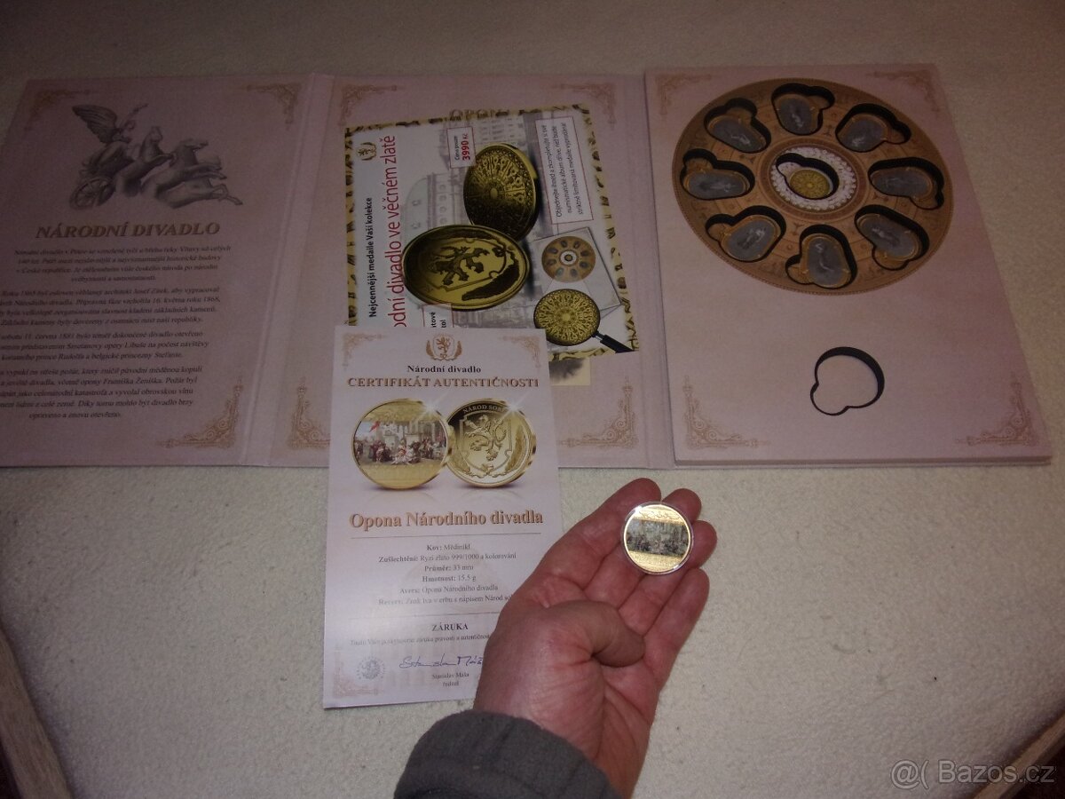 Prodám 1minci ze sady Národní divadlo