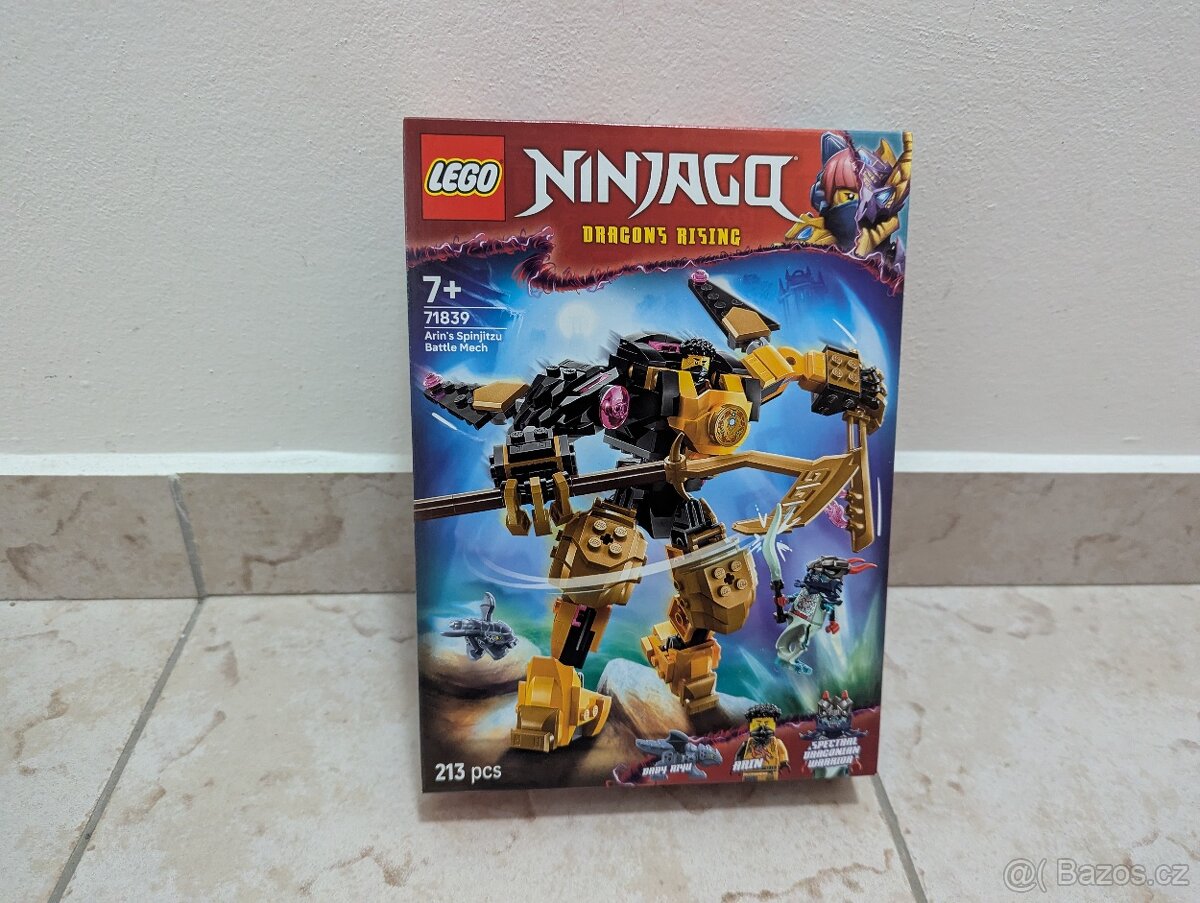 LEGO NINJAGO 71839 Arin a bojový robot Spinjitzu