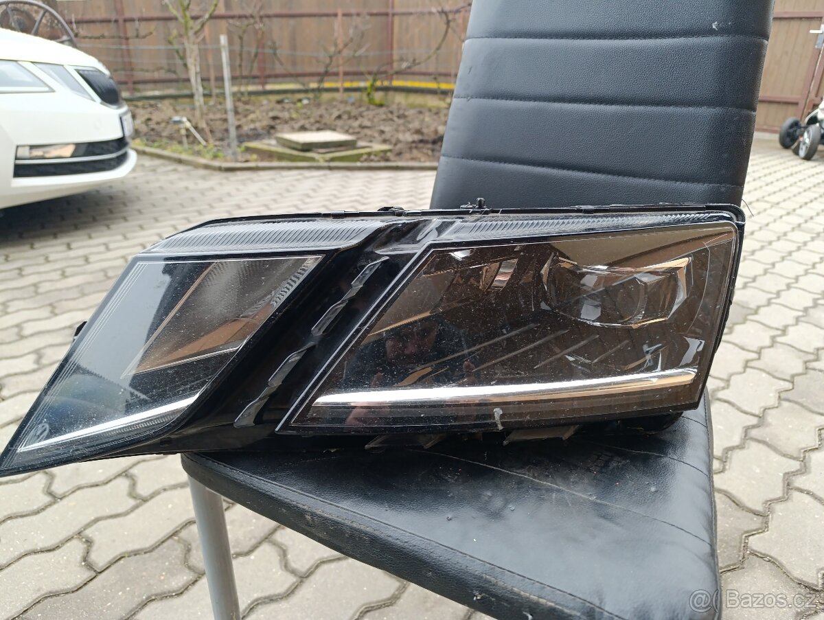 Levý přední světlomet Octavia 3 facelift