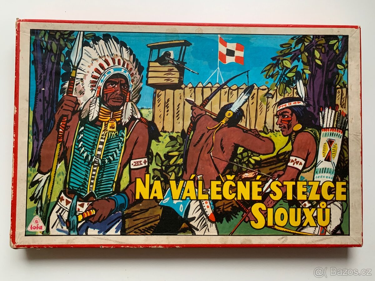 Retro hra - Na válečné stezce siouxů
