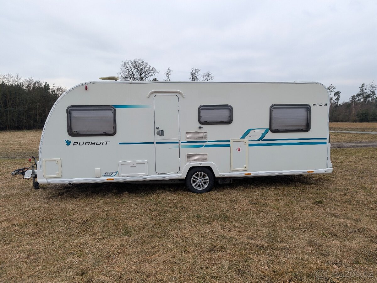 BAILEY PURSUIT 570 ,2017,PALANDY,VELKÁ KOUPELNA, 1450Kg