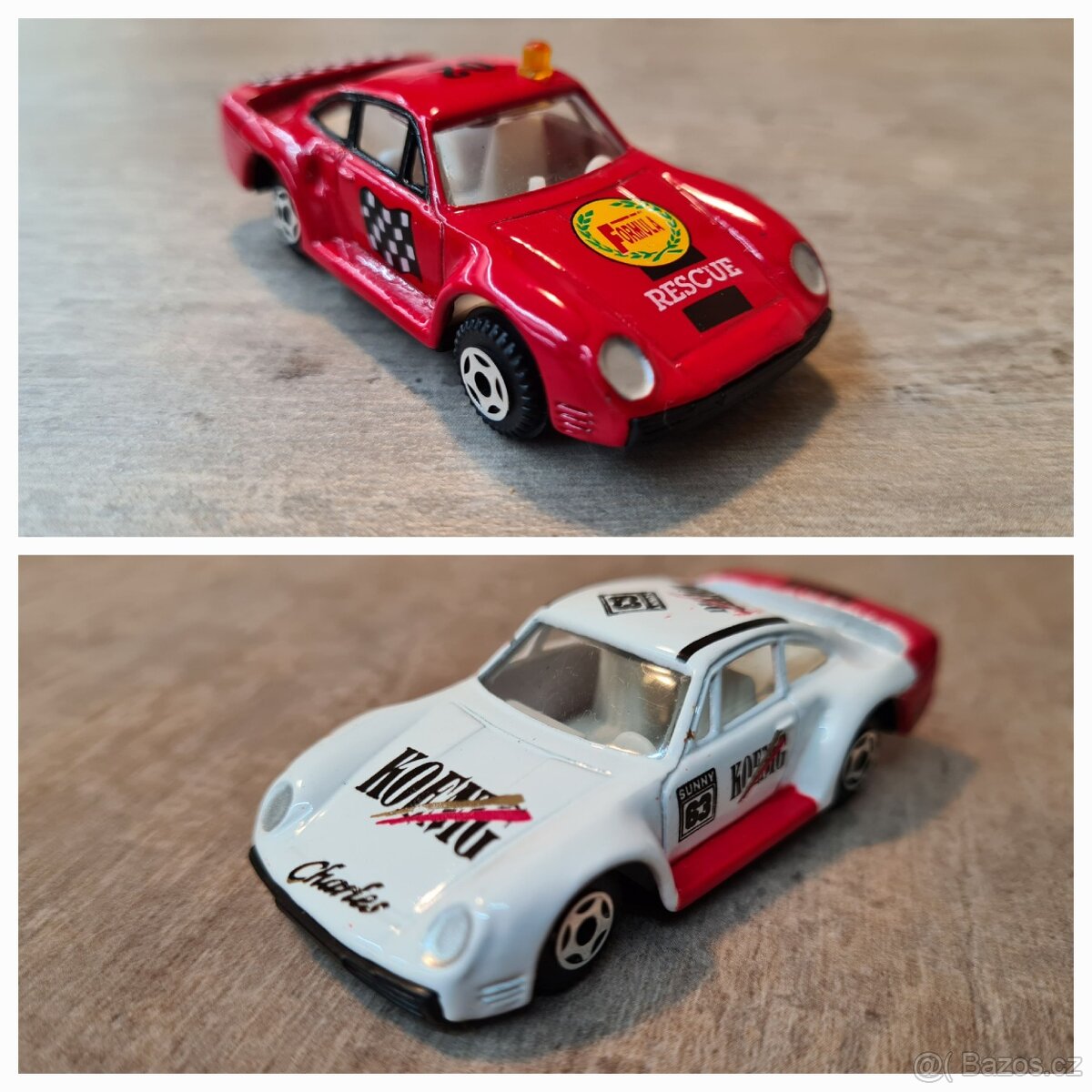 Angličáky- Vintage Porsche 959 měřítko 1:64