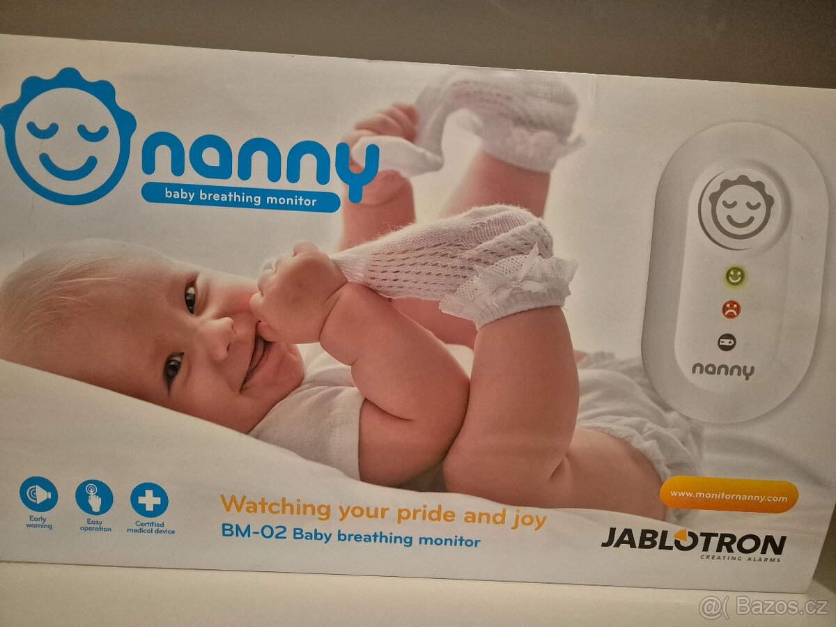 Monitor dechu Jablotron BM-02