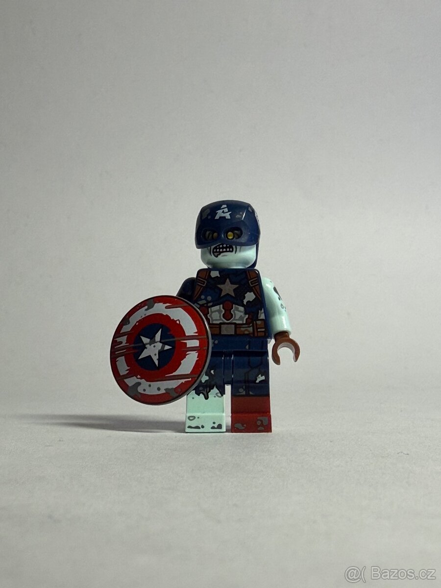 LEGO 71031 Minifigurka Zombie Captain America