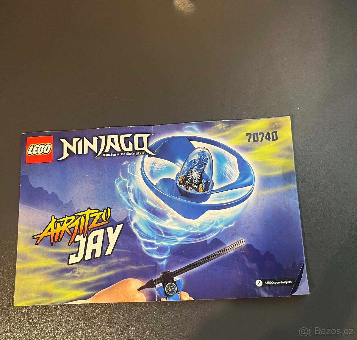 Lego ninjago 70740 instruction - airjitzu jay
