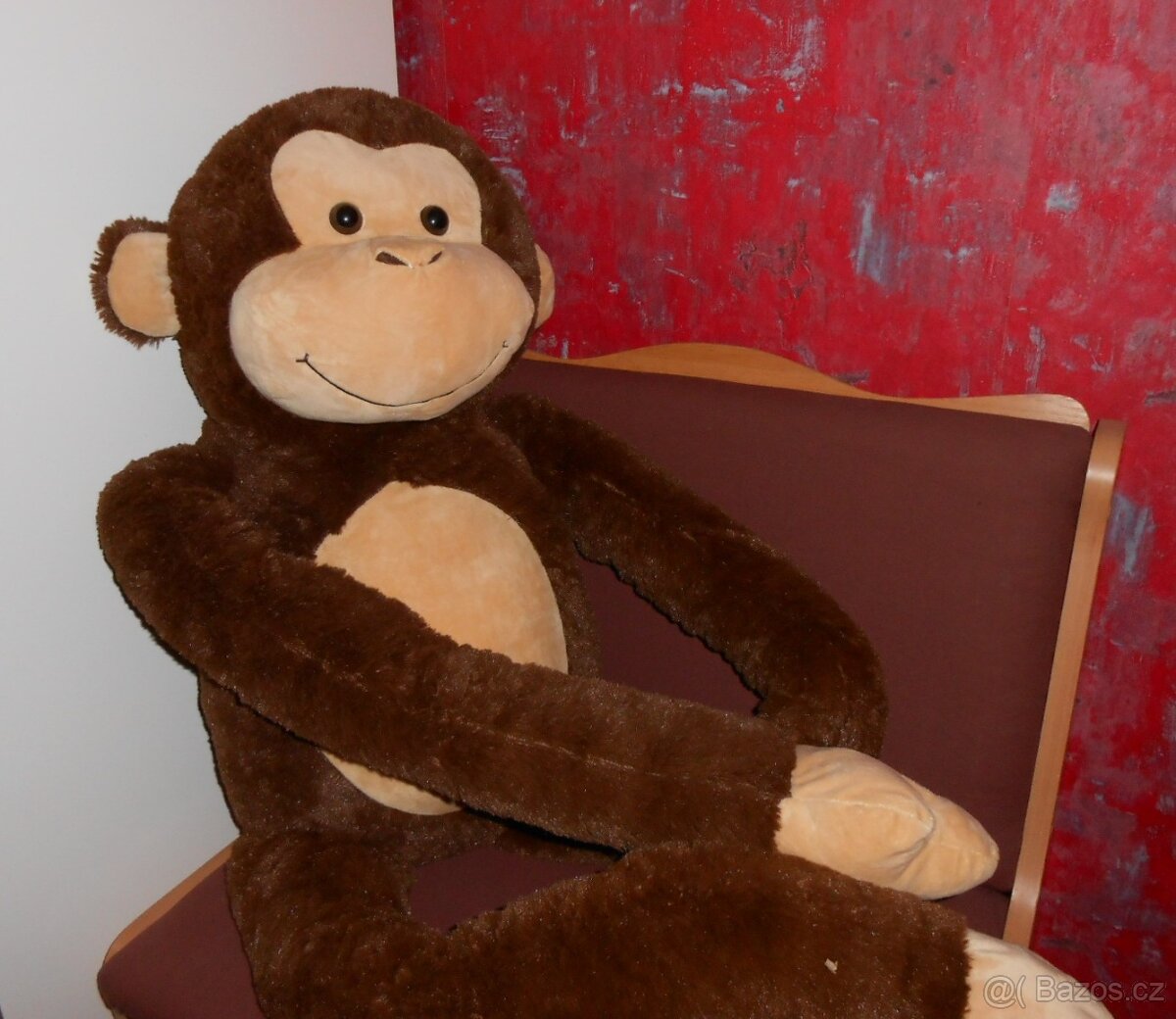 Velká plyšová opice - nová