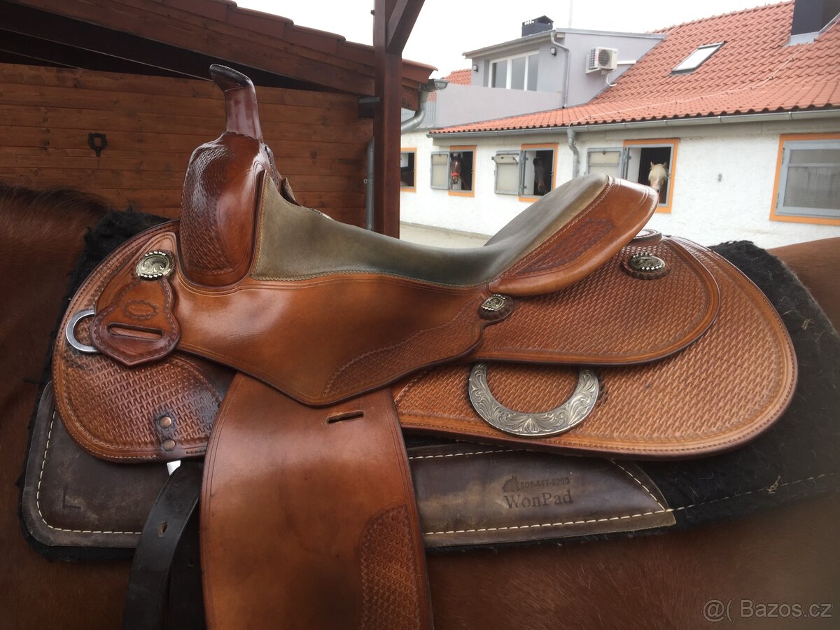 Westernove sedlo pullman