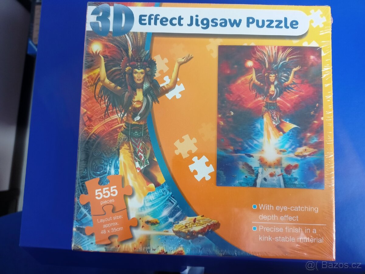 Puzzle 3D efekt